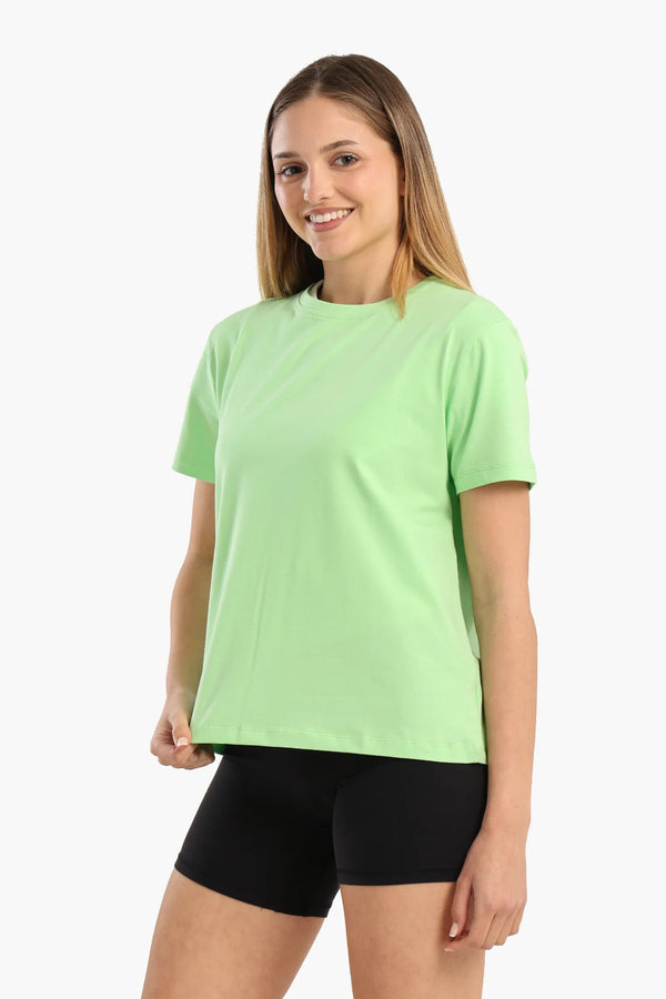 Short-sleeved cotton T-shirt