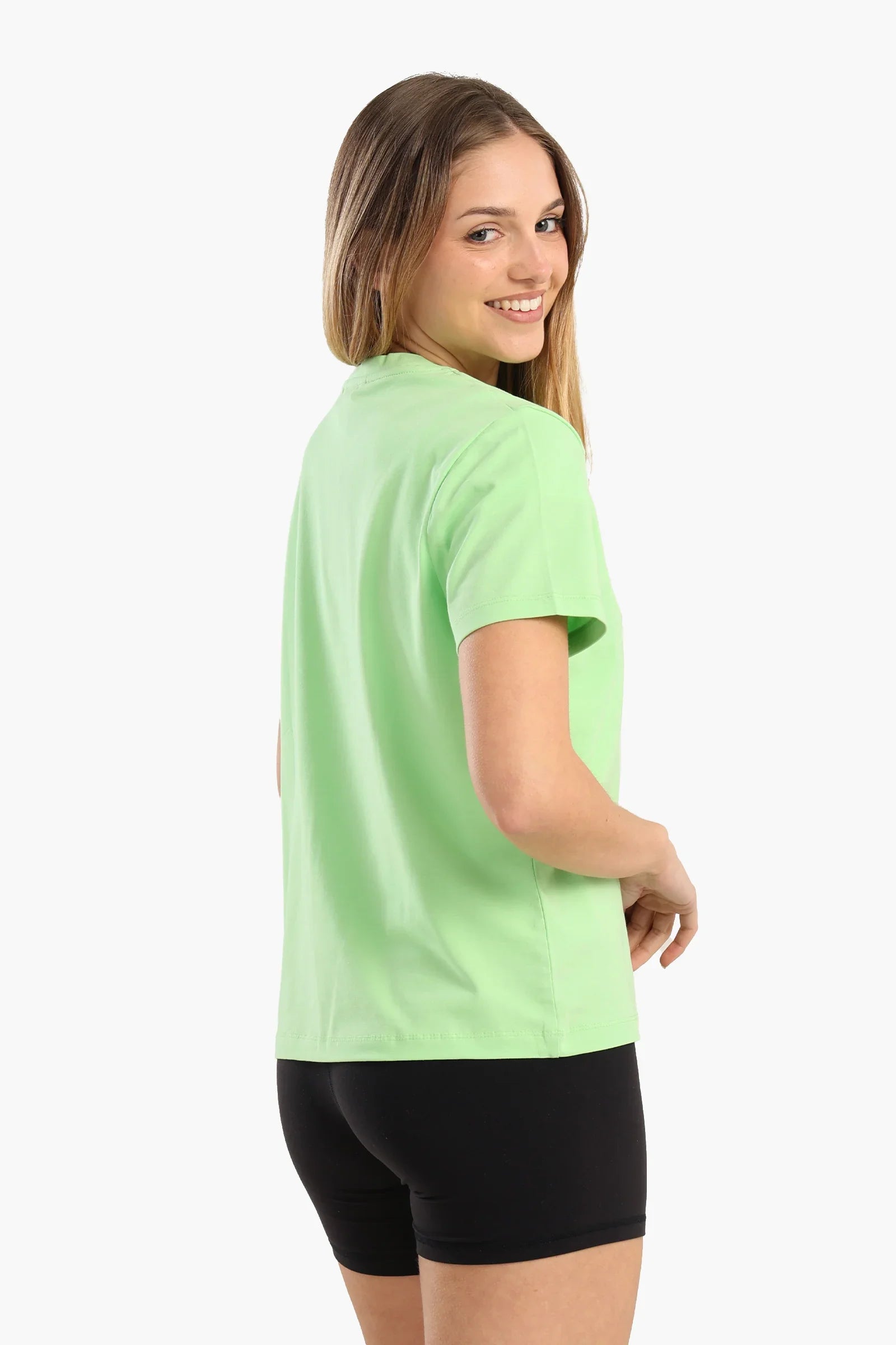 تي شيرت قطني باكمام قصيرة - Carinasaudi.com