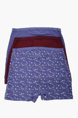 عبوة من ٣ سراويل داخلية شورت ملونة - Carinasaudi.com