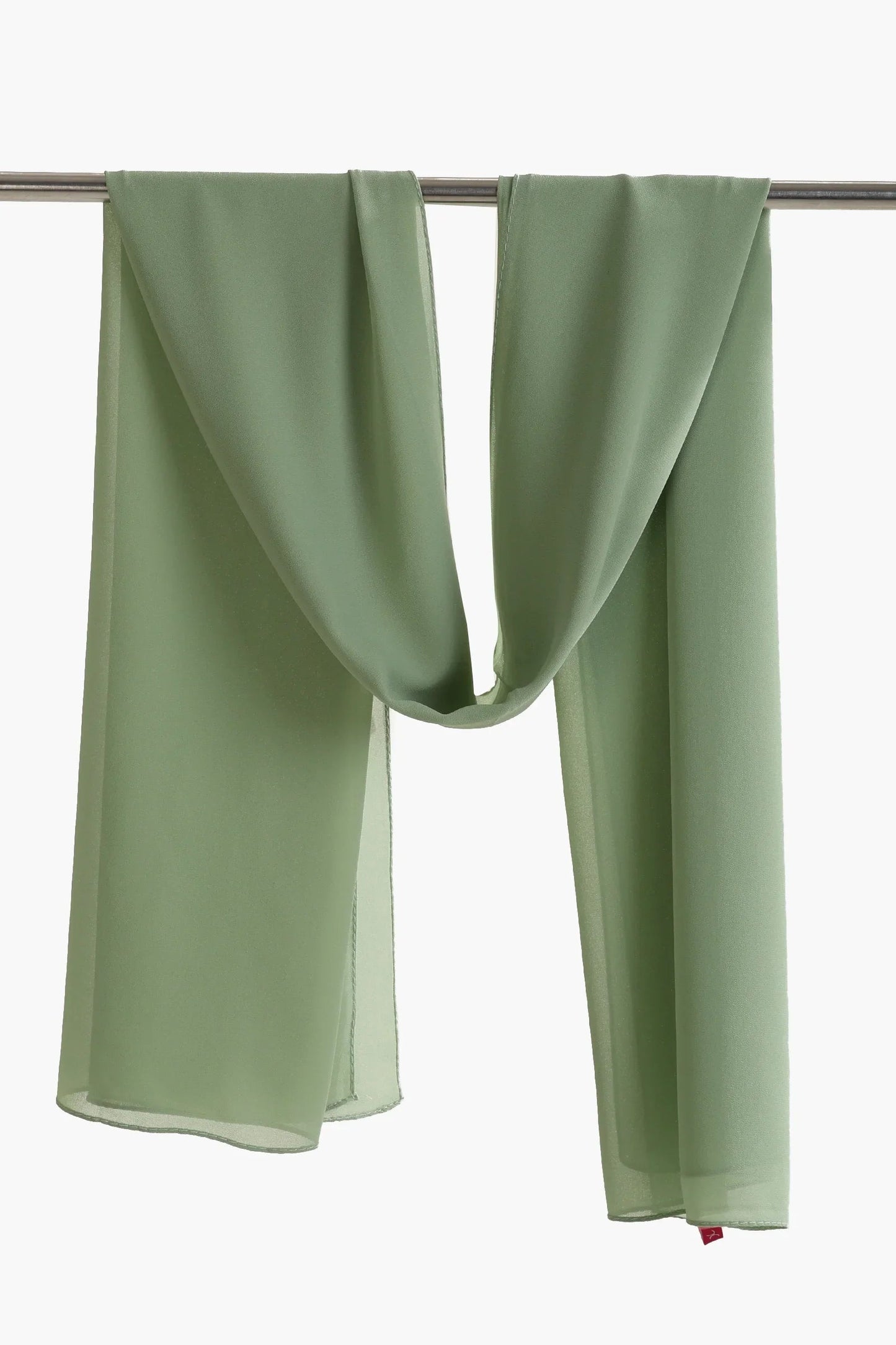 وشاح شيفون بنمط سادة - Carinasaudi.com