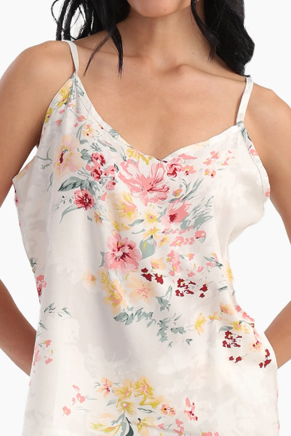 بيجامة بطبعة ورود - Carinasaudi.com