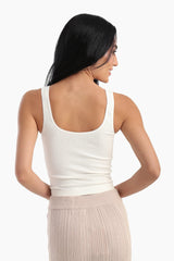 بلوزة قصيرة بدون اكمام - Carinasaudi.com