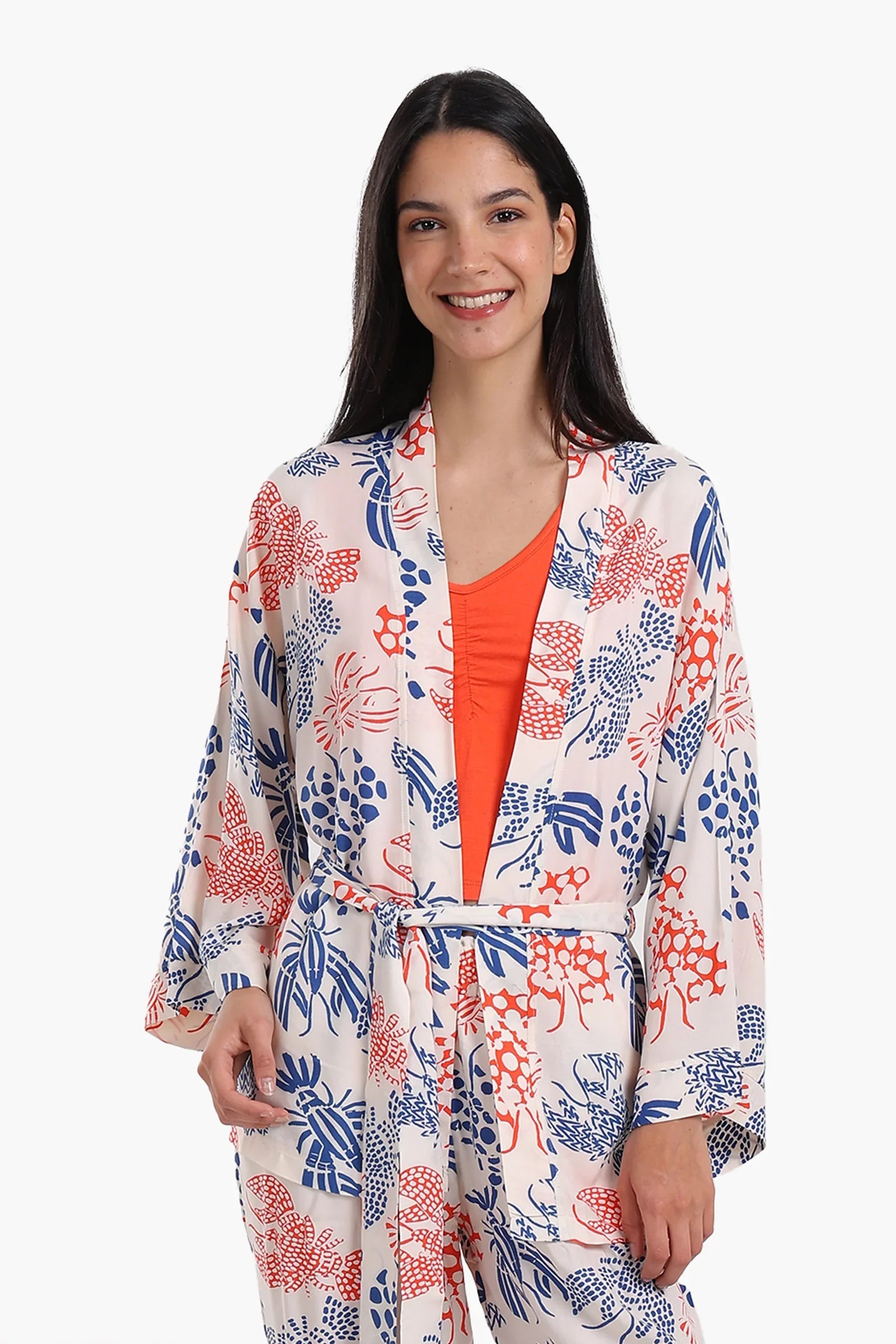 بيجاما من 3 قطع بطبعة - Carinasaudi.com