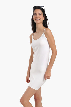 Short dress with thin straps