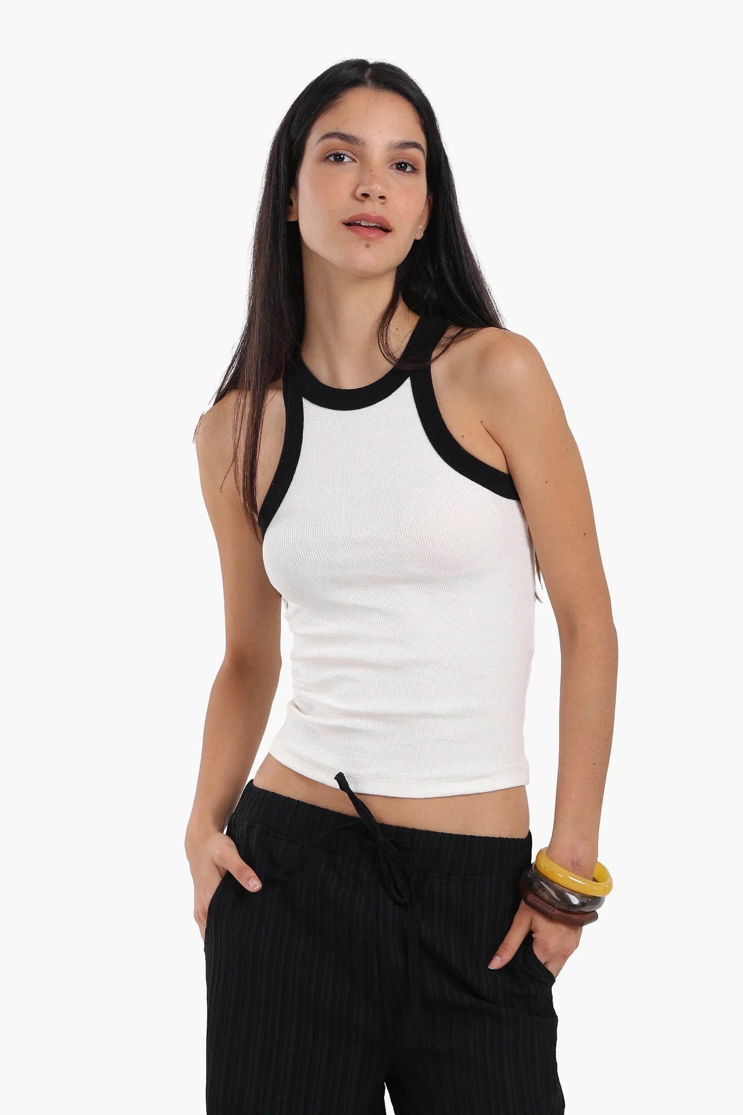 بلوزة  بدون اكمام - Carinasaudi.com