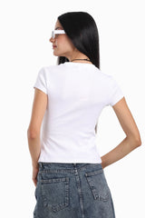 بلوزة بحواف غير متماثلة - Carinasaudi.com