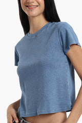 بلوزة بأكمام قصيرة - Carinasaudi.com