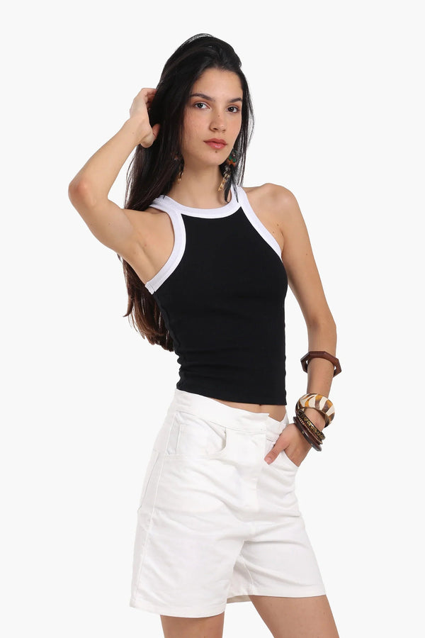 بلوزة  بدون اكمام - Carinasaudi.com