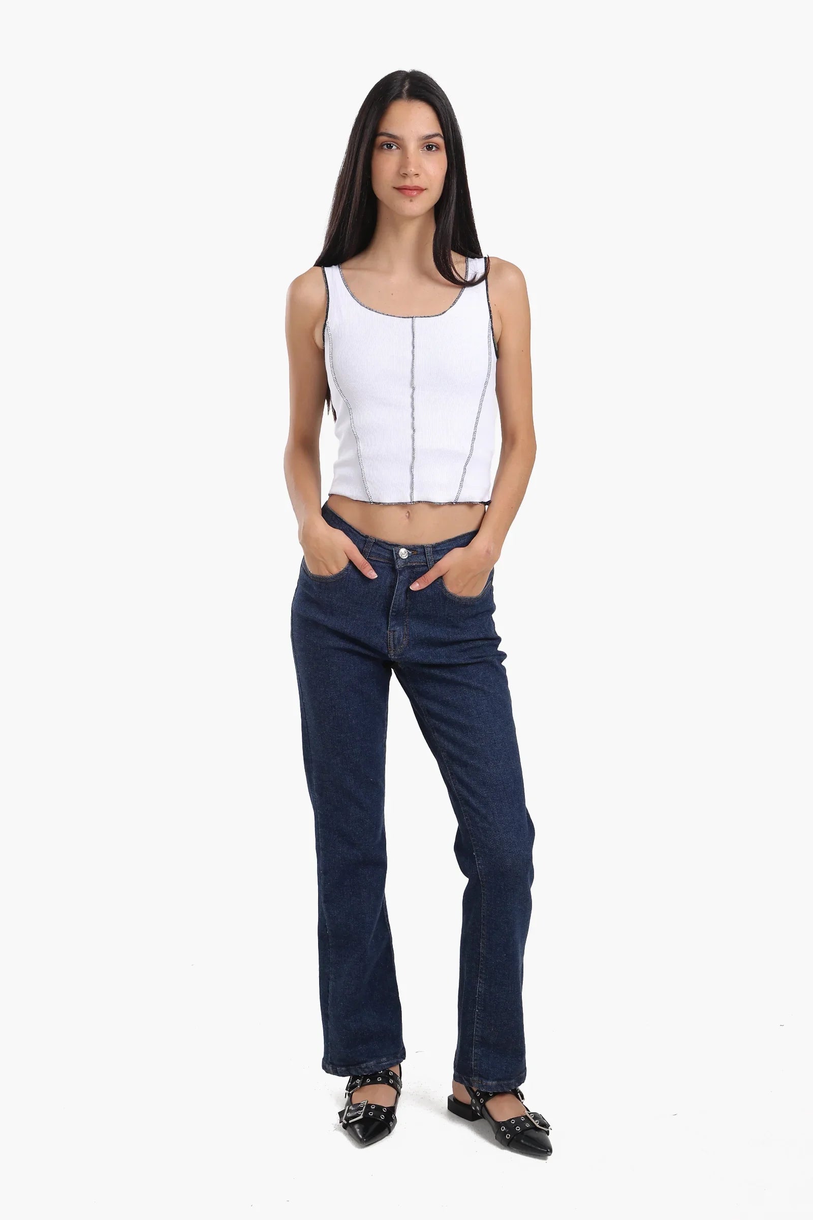 بلوزة بدون اكمام - Carinasaudi.com