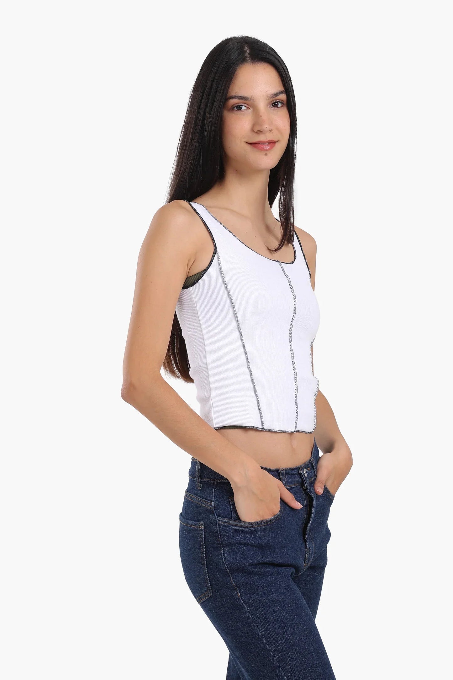 بلوزة بدون اكمام - Carinasaudi.com