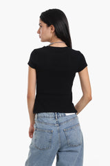 بلوزة بحواف غير متماثلة - Carinasaudi.com