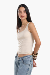 بلوزة مايكروفيبر برقبة مربعة - Carinasaudi.com