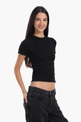 بلوزة بحواف ملونة - Carinasaudi.com