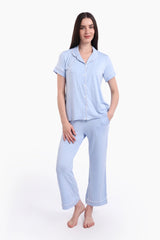 بيجاما باكمام قصيرة - Carinasaudi.com