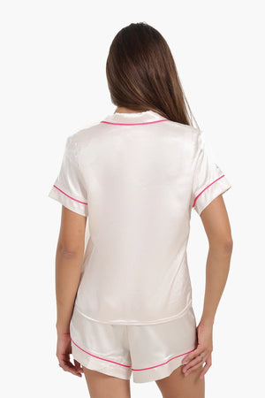 بيجاما بطبعة قلب - Carinasaudi.com