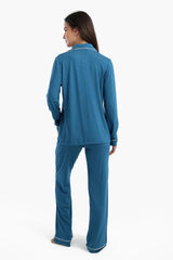 بيجاما فيسكوز باكمام طويلة - Carinasaudi.com