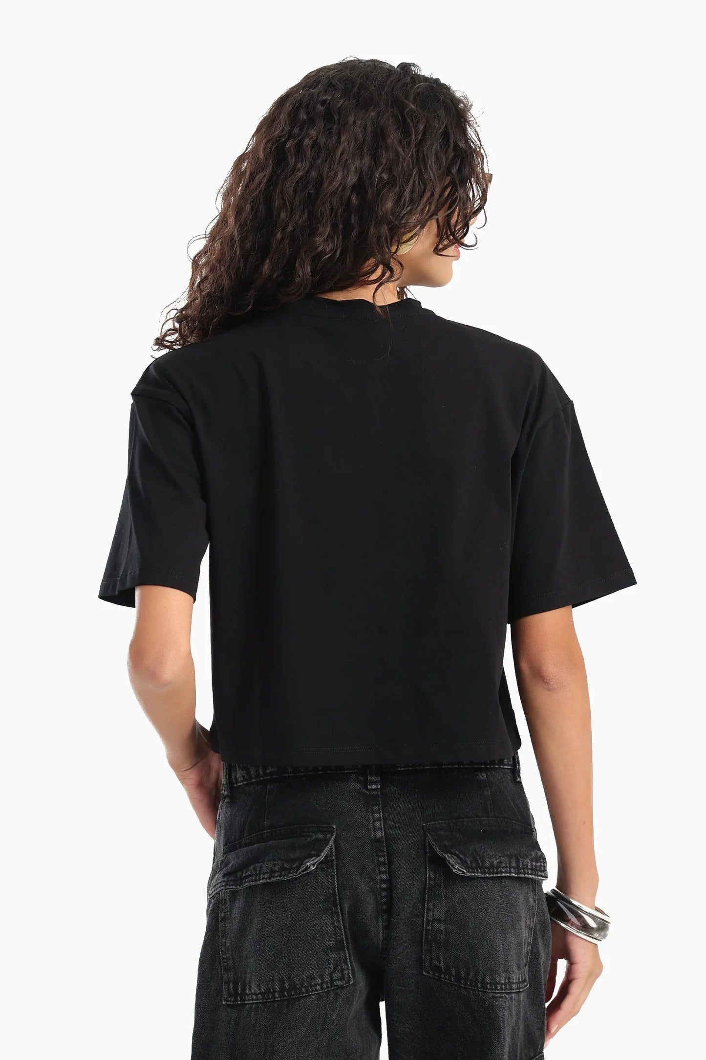 تي شيرت قصير باكمام قصيرة - Carinasaudi.com