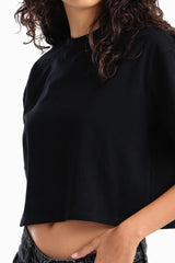 تي شيرت قصير باكمام قصيرة - Carinasaudi.com