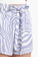 شورت بيجاما بجيوب جانبية - Carinasaudi.com