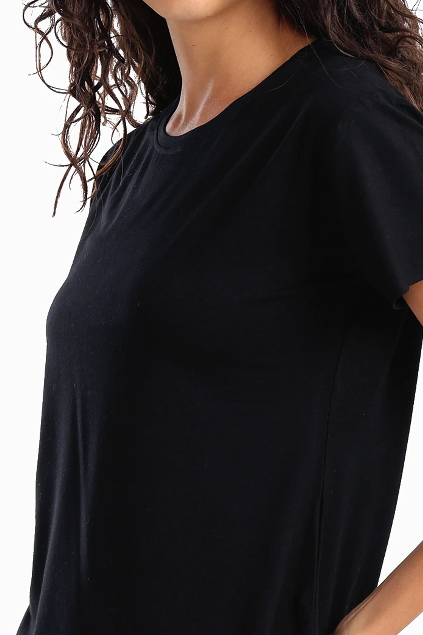 تيشيرت بيجاما باكمام قصيرة فيسكوز - Carinasaudi.com