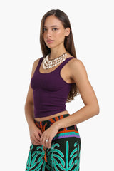 بلوزة قصيرة بدون اكمام - Carinasaudi.com