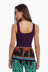 بلوزة قصيرة بدون اكمام - Carinasaudi.com