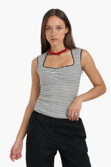 بلوزة بدون أكمام - Carinasaudi.com