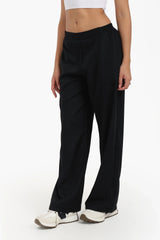 بنطال بخصر عالي و بقصة ساق واسعة - Carinasaudi.com