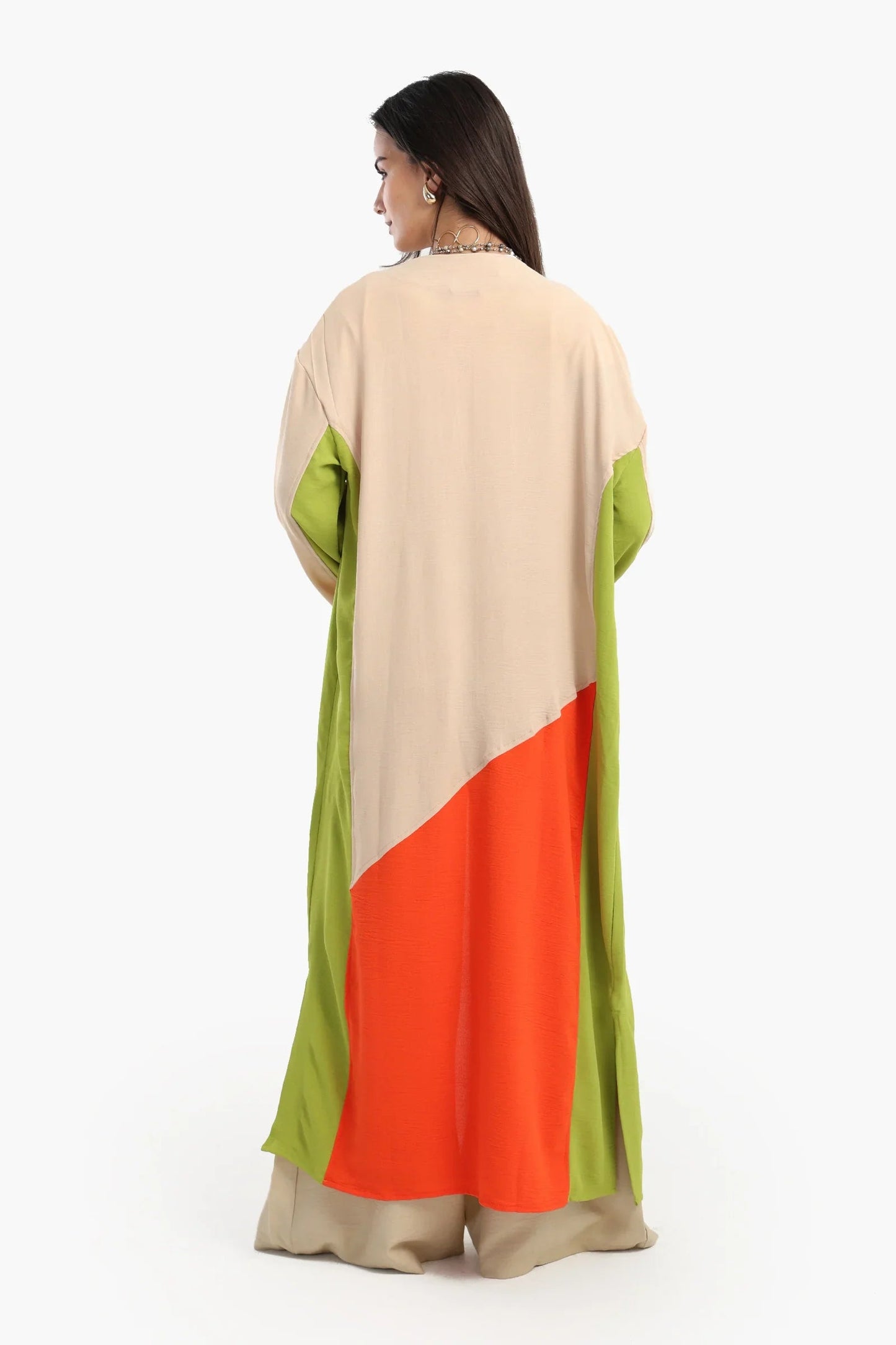 كيمونو طويل باكمام طويلة - Carinasaudi.com