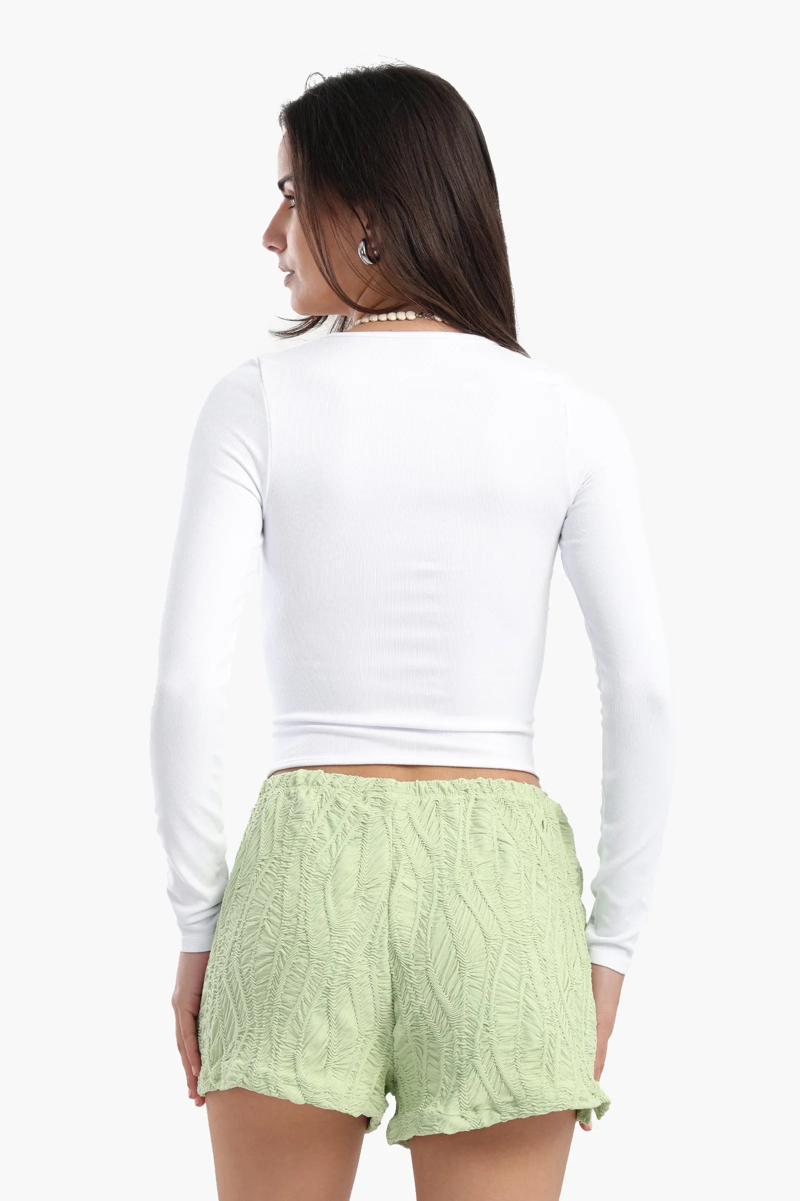 بلوزة كورسيه برقبة مربعة - Carinasaudi.com