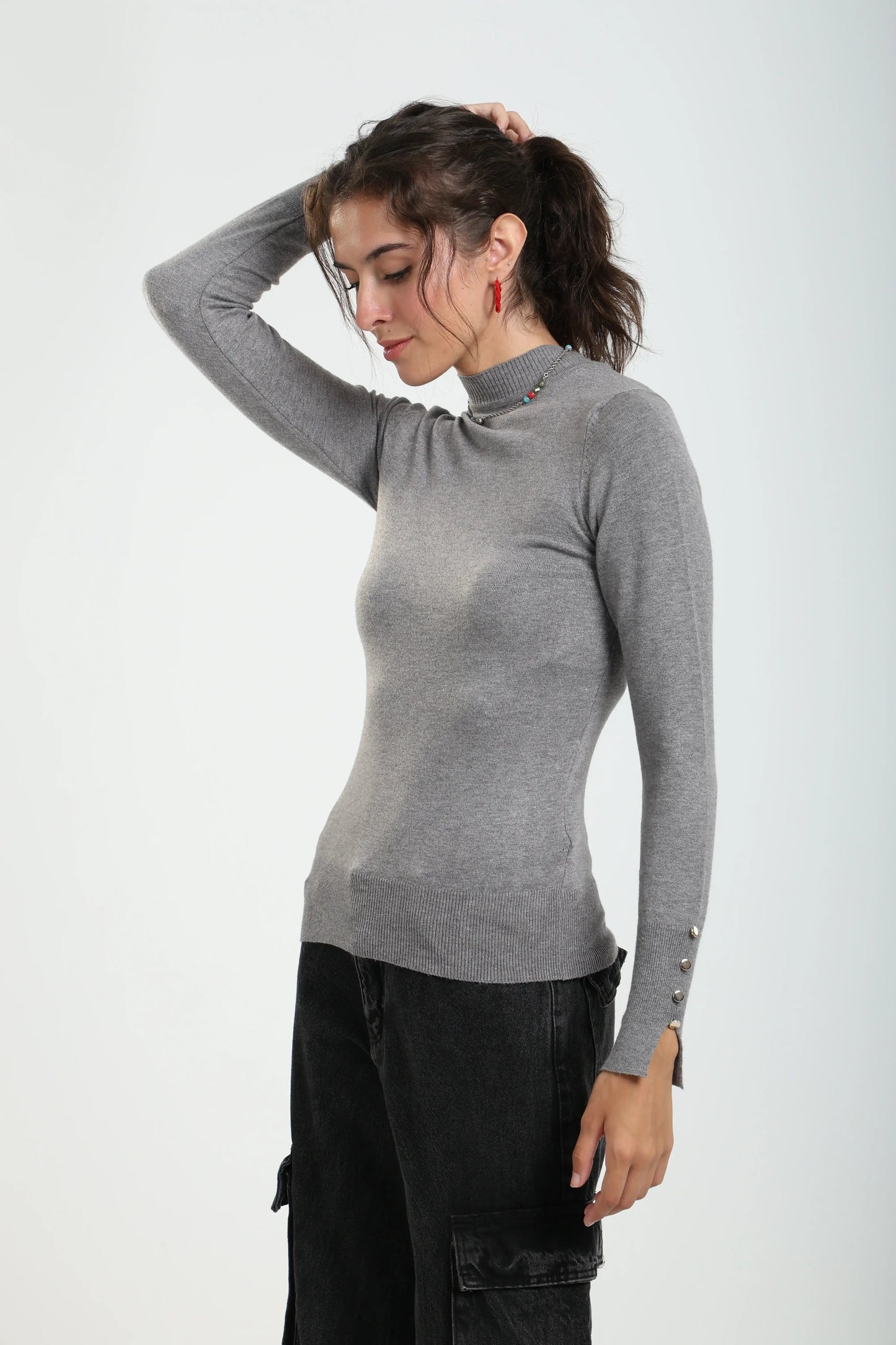 Short-neck sweater
