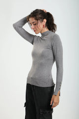 Short-neck sweater