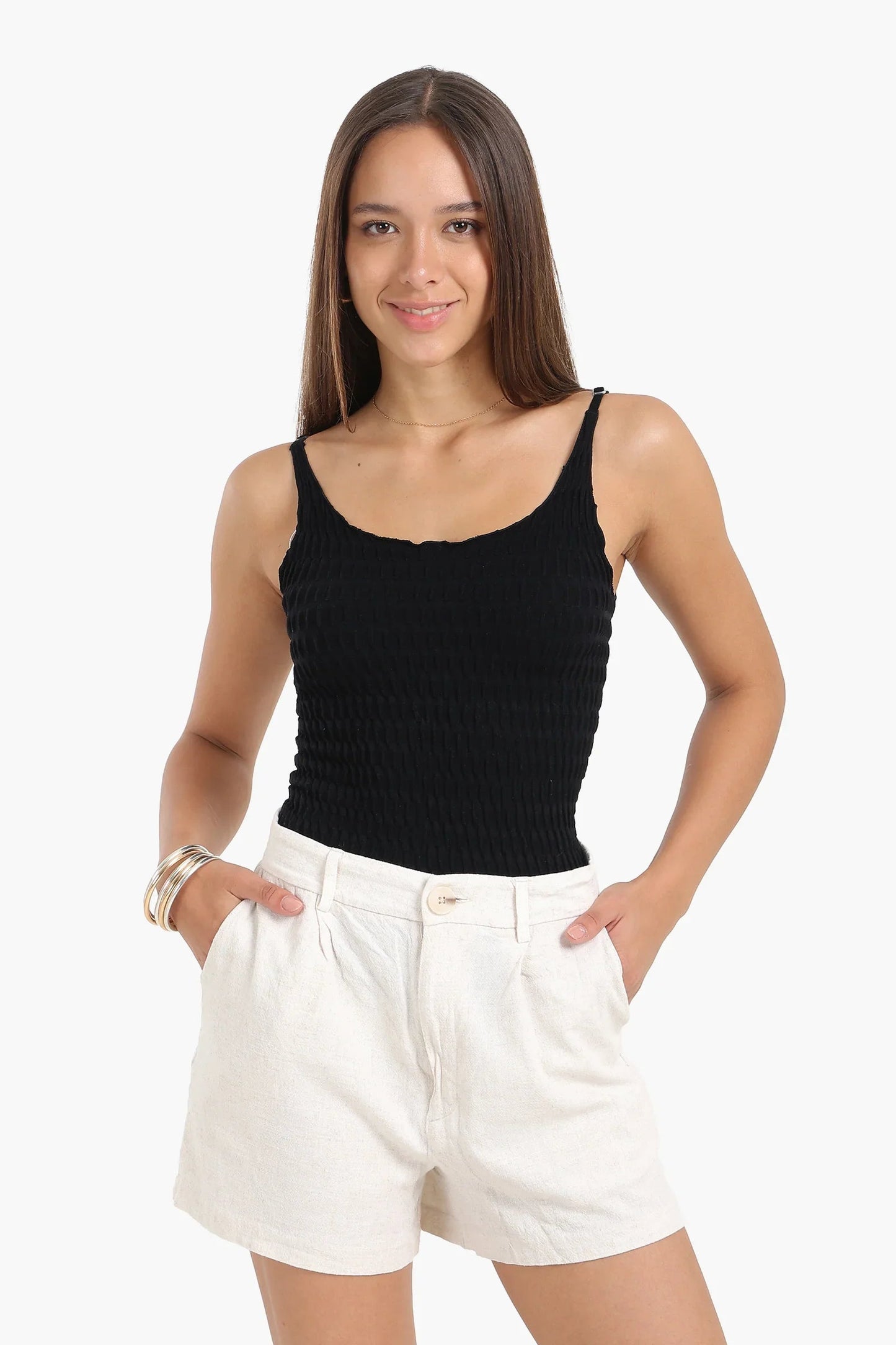 بلوزة مايكروفيبر بدون درزات - Carinasaudi.com