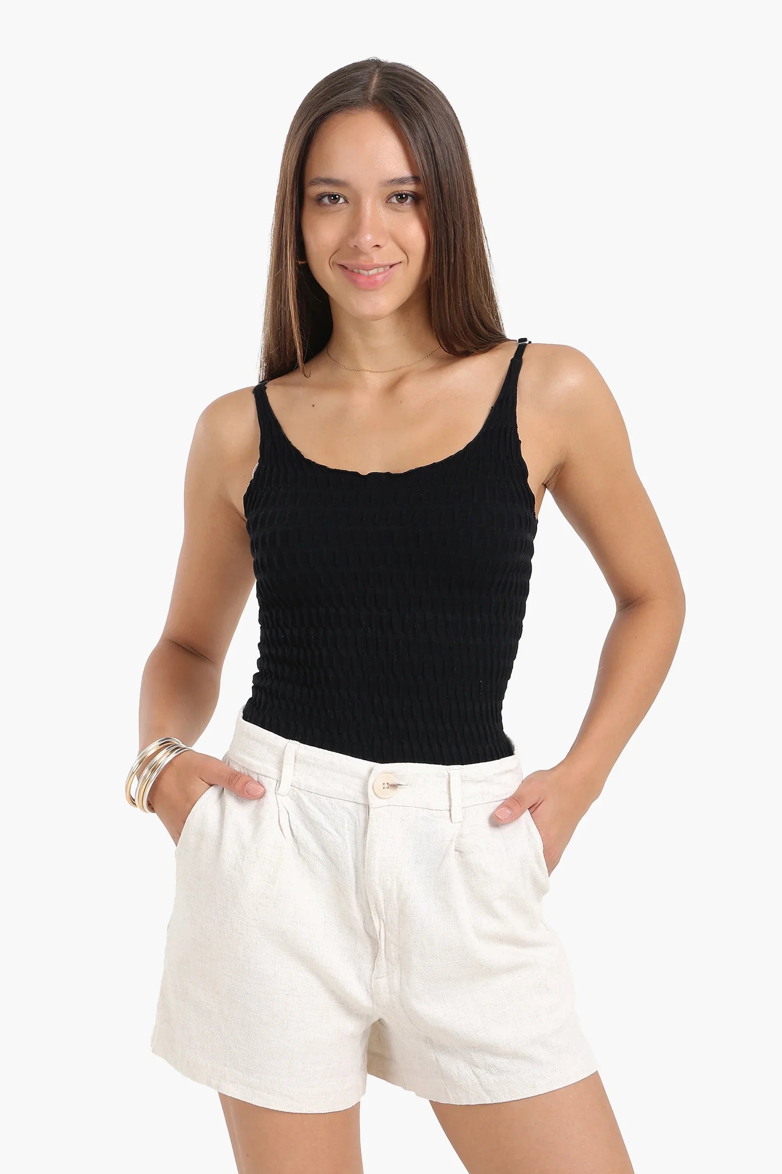 بلوزة مايكروفيبر بدون درزات - Carinasaudi.com