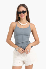 بلوزة مشد مايكروفيبر بدون درزات - Carinasaudi.com