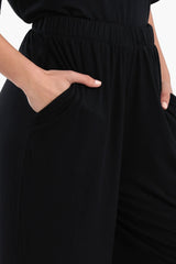 بنطال بقصة ساق واسعة - Carinasaudi.com