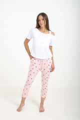 بيجاما بسروال كابري - Carinasaudi.com