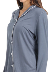 بيجاما فيسكوز باكمام طويلة - Carinasaudi.com