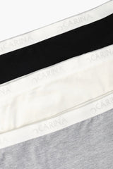 عبوة من ٣ سراويل داخلية بيكيني ملونة - Carinasaudi.com