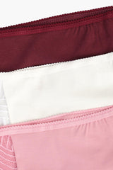 عبوة من ٣ سراويل داخلية بريف ملونة - Carinasaudi.com