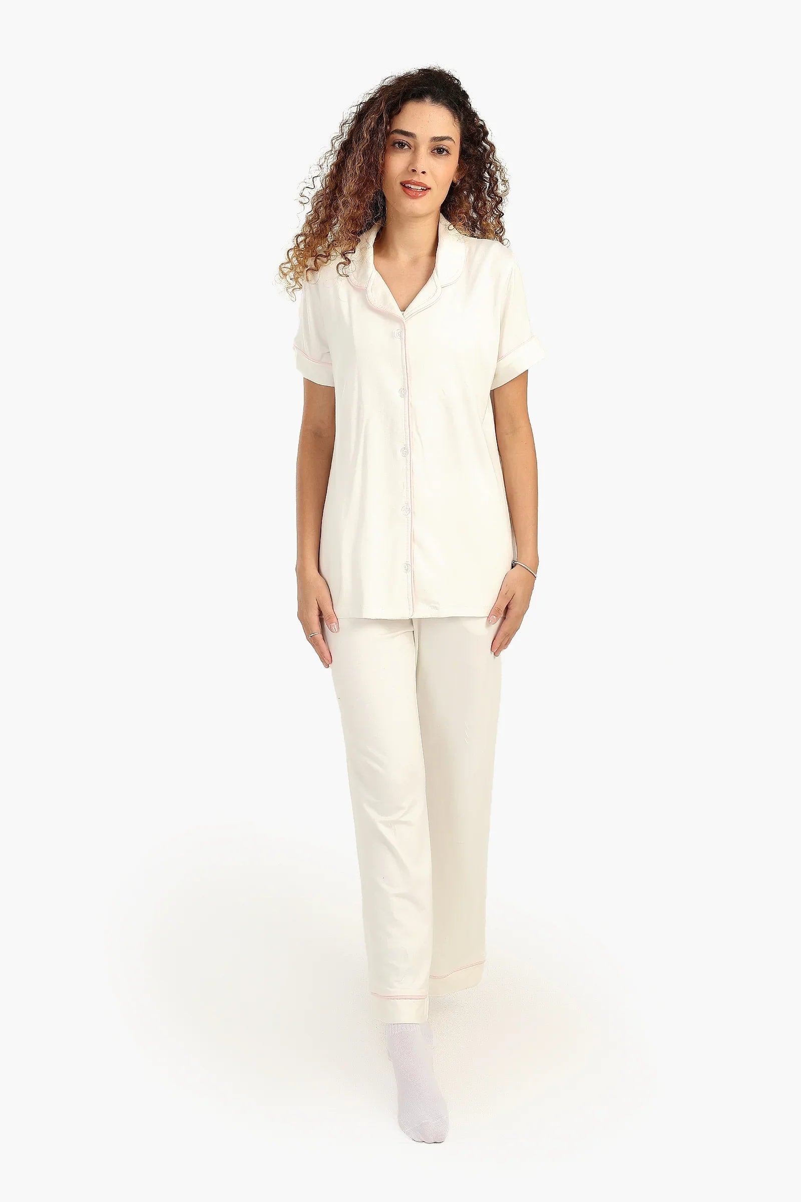 بيجاما باكمام قصيرة - Carinasaudi.com