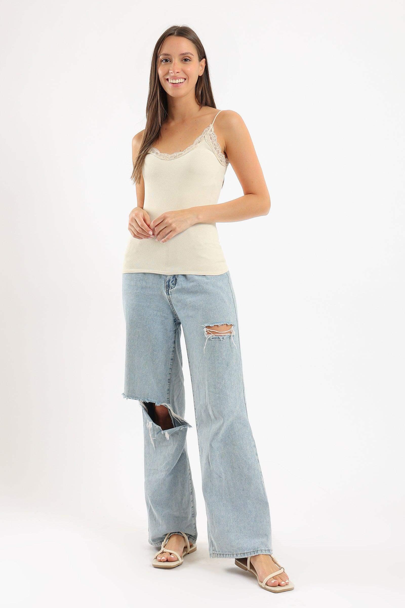 بلوزة بدون اكمام - Carinasaudi.com