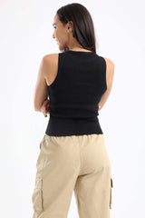 بلوزة برقبة دائرية - Carinasaudi.com