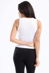 بلوزة برقبة دائرية - Carinasaudi.com