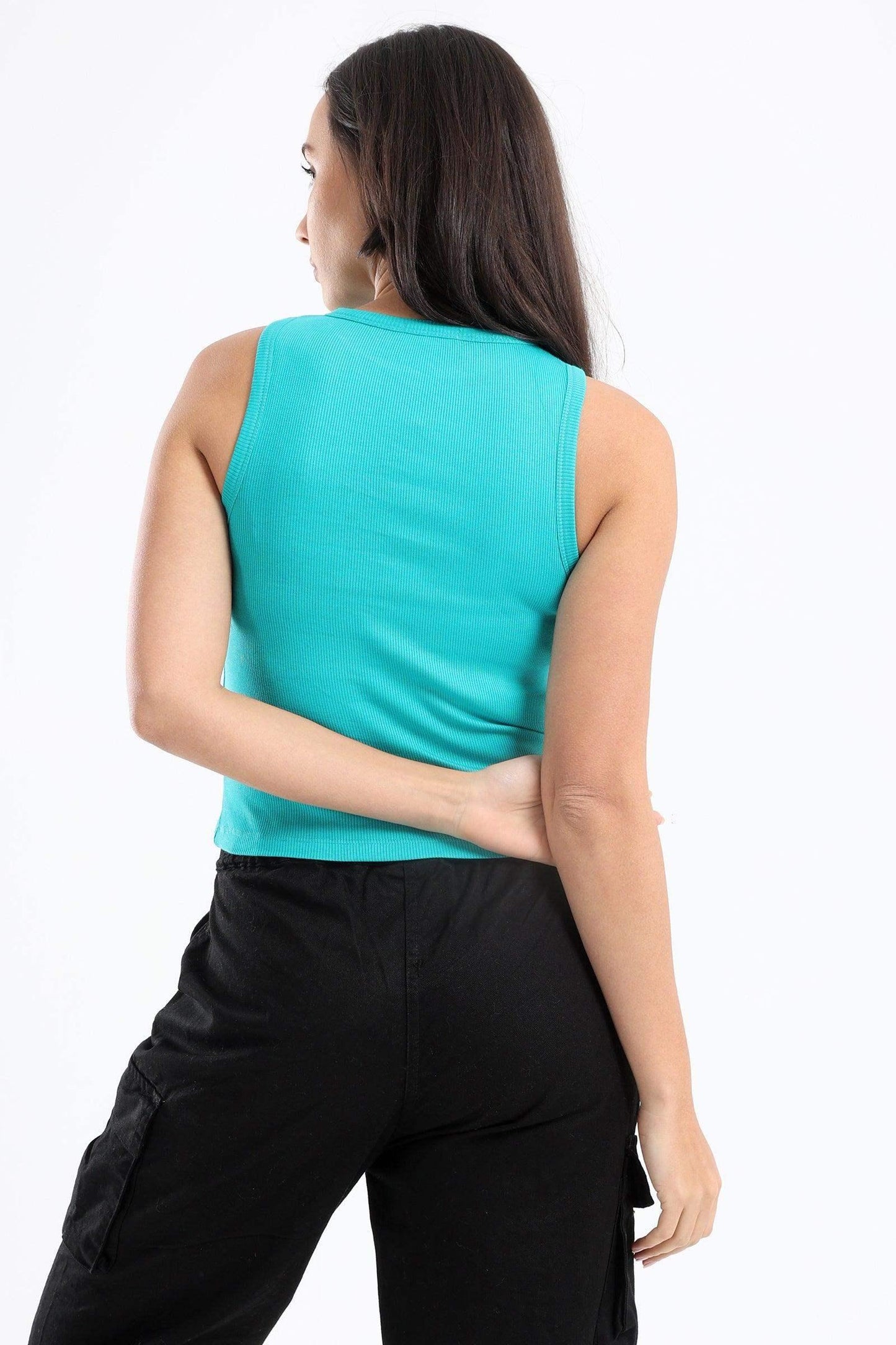 بلوزة برقبة دائرية - Carinasaudi.com