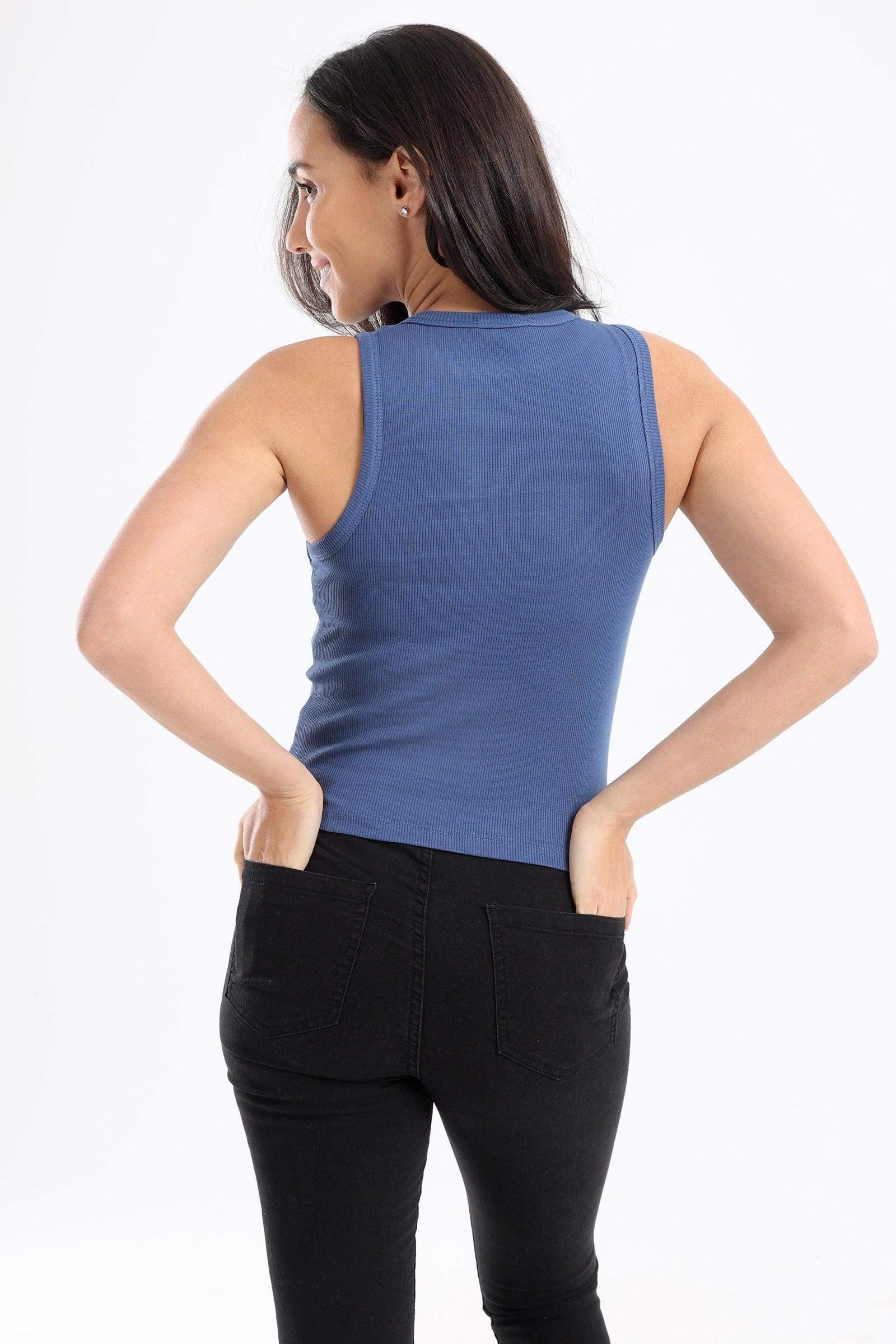 بلوزة برقبة دائرية - Carinasaudi.com