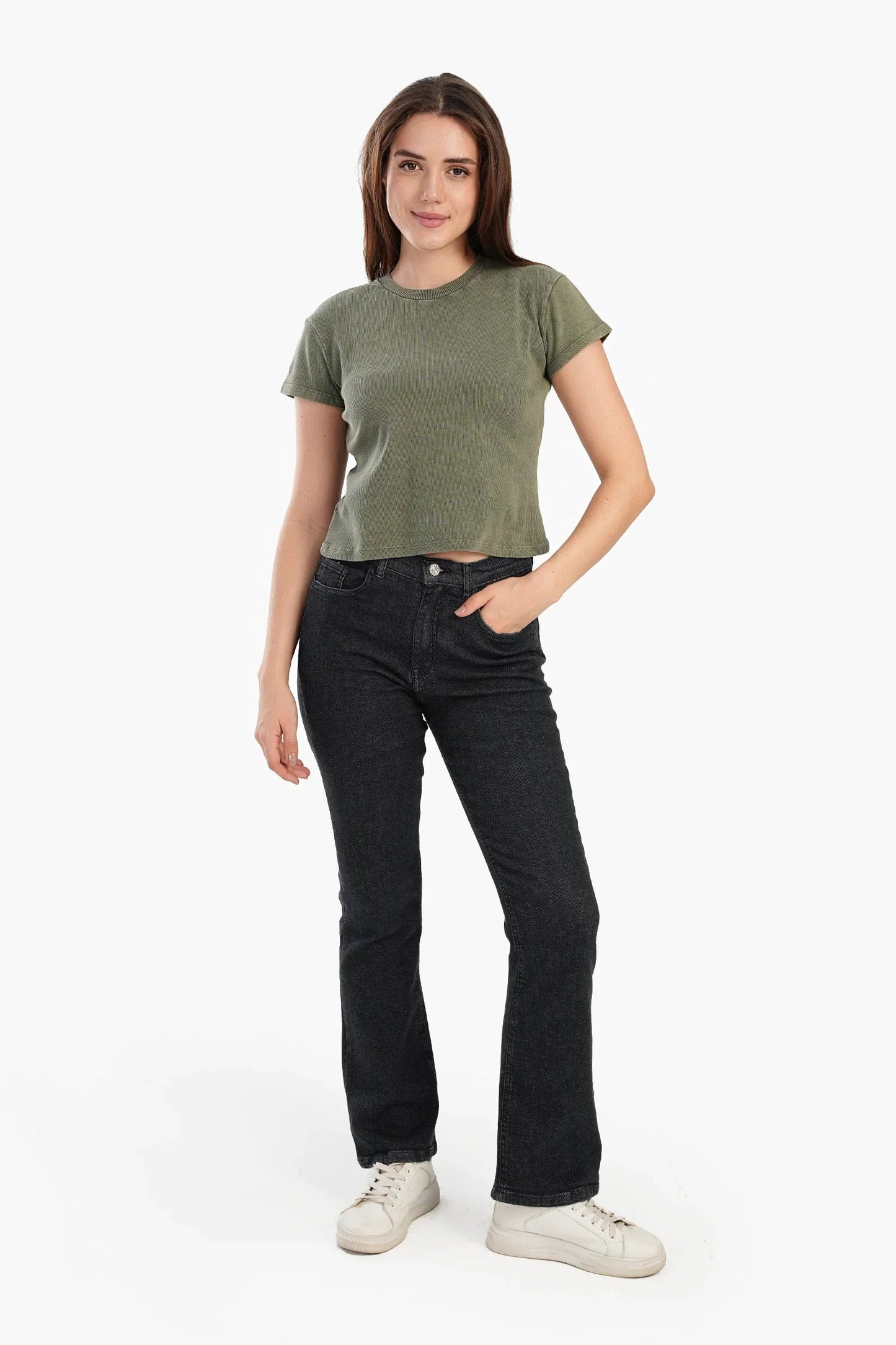 بلوزة بأكمام قصيرة - Carinasaudi.com