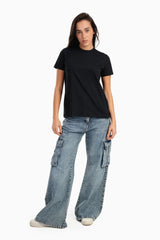 تي شيرت بأكمام قصيرة - Carinasaudi.com