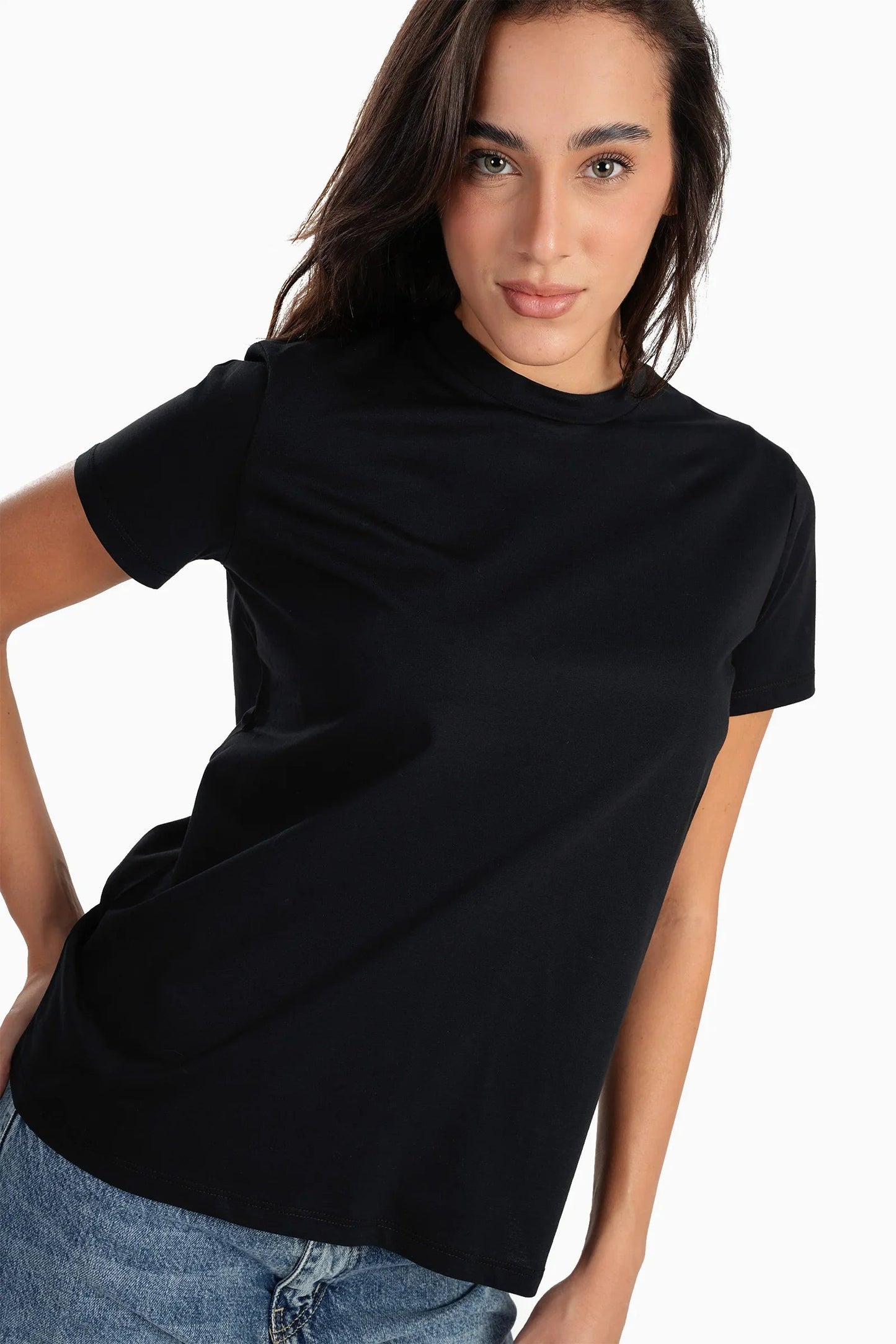 تي شيرت بأكمام قصيرة - Carinasaudi.com