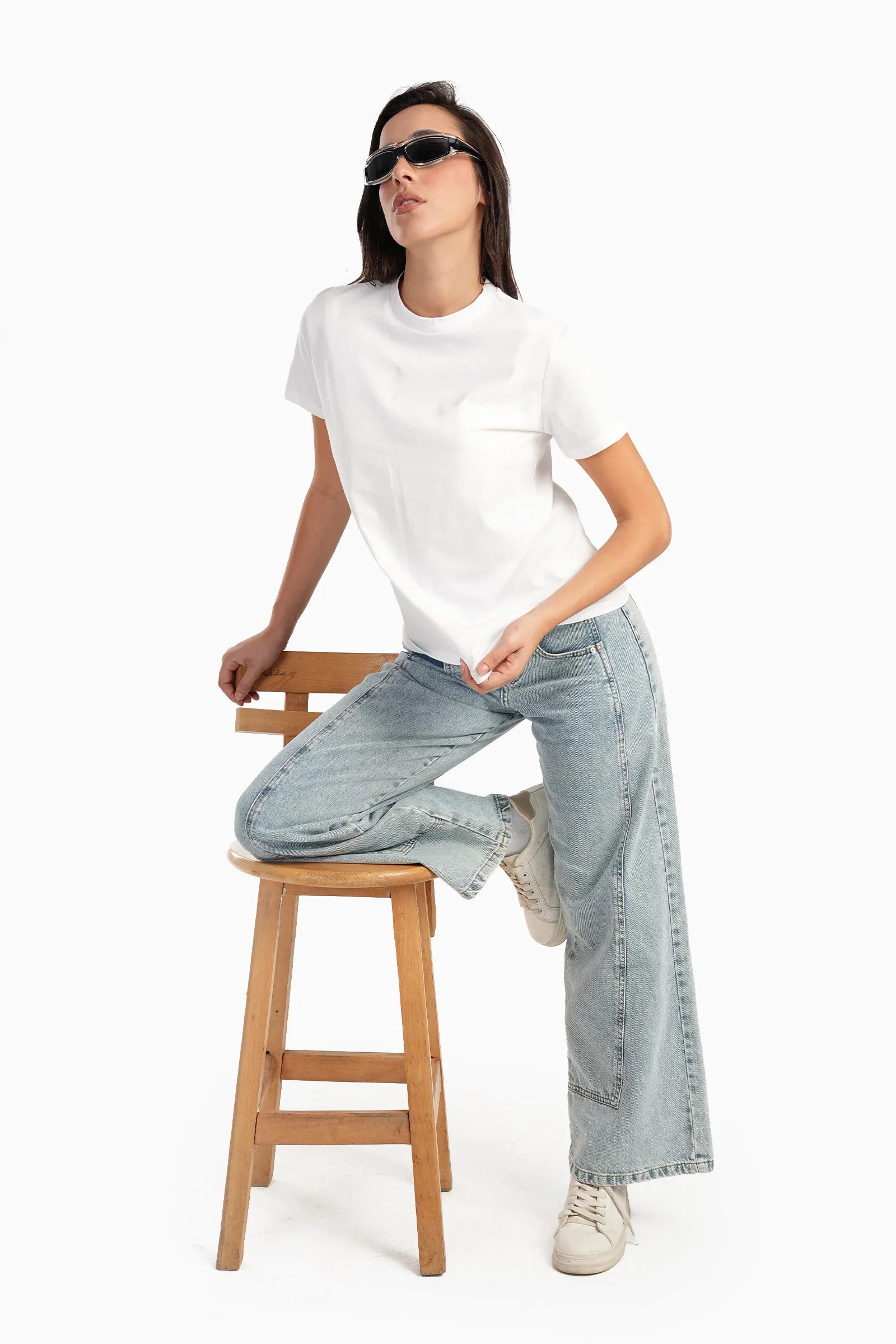 تي شيرت بأكمام قصيرة - Carinasaudi.com